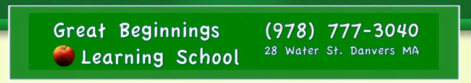 Great Beginnings Learning School Online